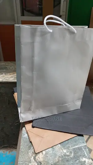 White Carrier Gift Bags