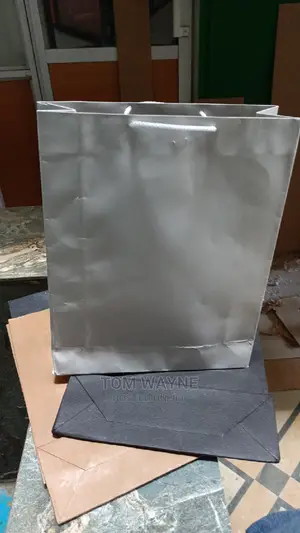 White Carrier Gift Bags