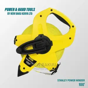 Stanley 100 Ft Powerwinder Fiberglass Long Tape