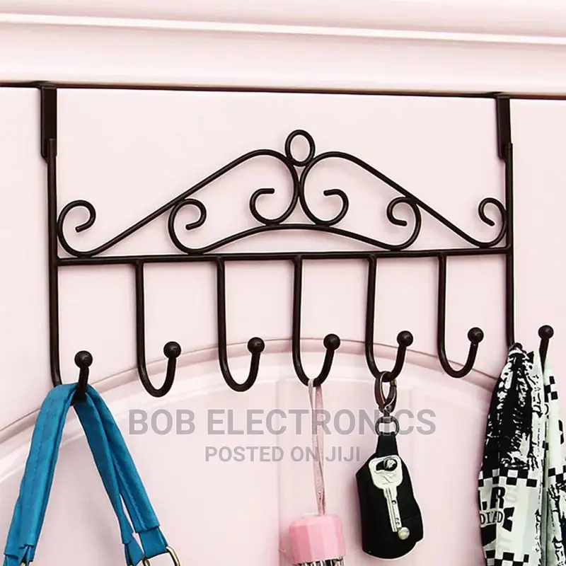 Behind the Door Hanger With 7 Hooks