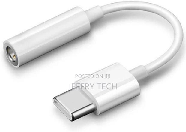 USB C to 3.5mm Headphone Jack Adapter, Upgrade USB Type C Au - main view