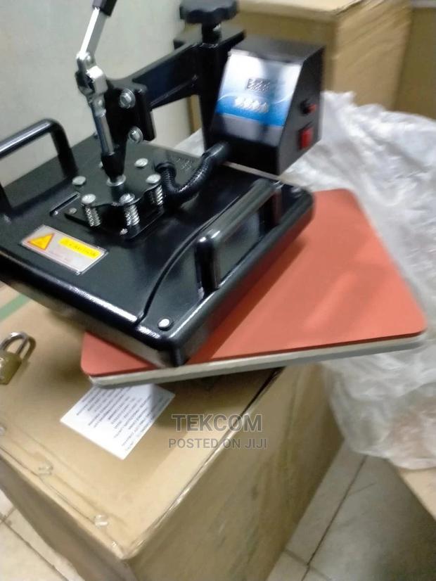 Flatbed Heat Press Machine Heavy Duty - thumbnail 3