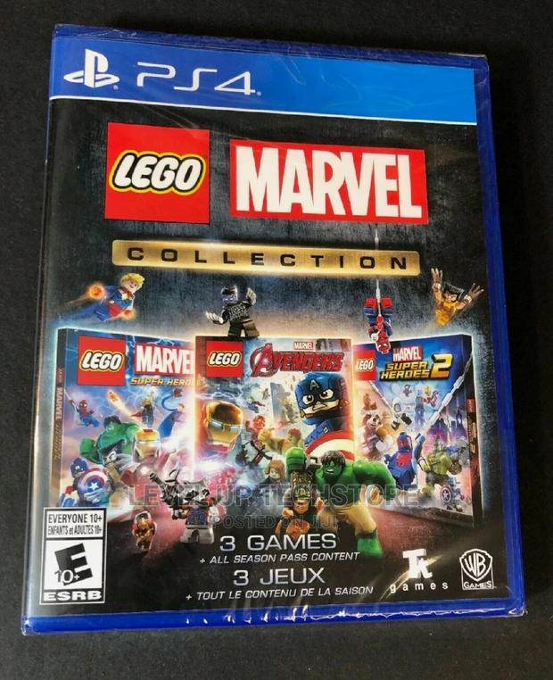 Lego Marvel Collection Triple Pack Ps4 Game - New Sealed - main view