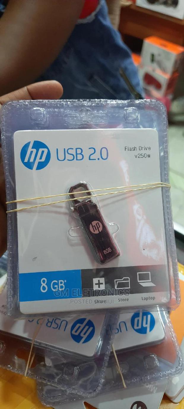 8gb HP Metallic USB Drive - thumbnail 2