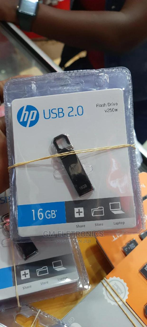 16gb Hp Metallic Flash Drive. - thumbnail 2