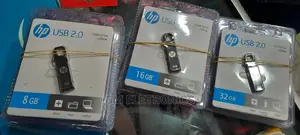 HP Metallic 2.0 Flash Drive.