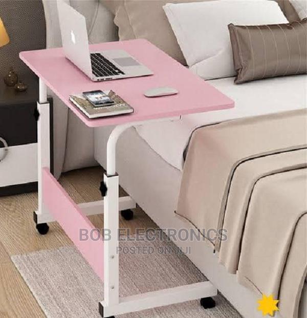 Foldable Bedside Laptop Stand With Lockable Wheels - thumbnail 3