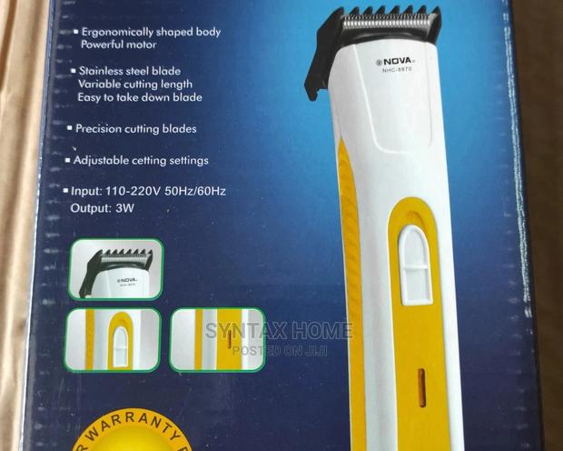 Nova Rechargeable Hair and Beard Clipper - thumbnail 3