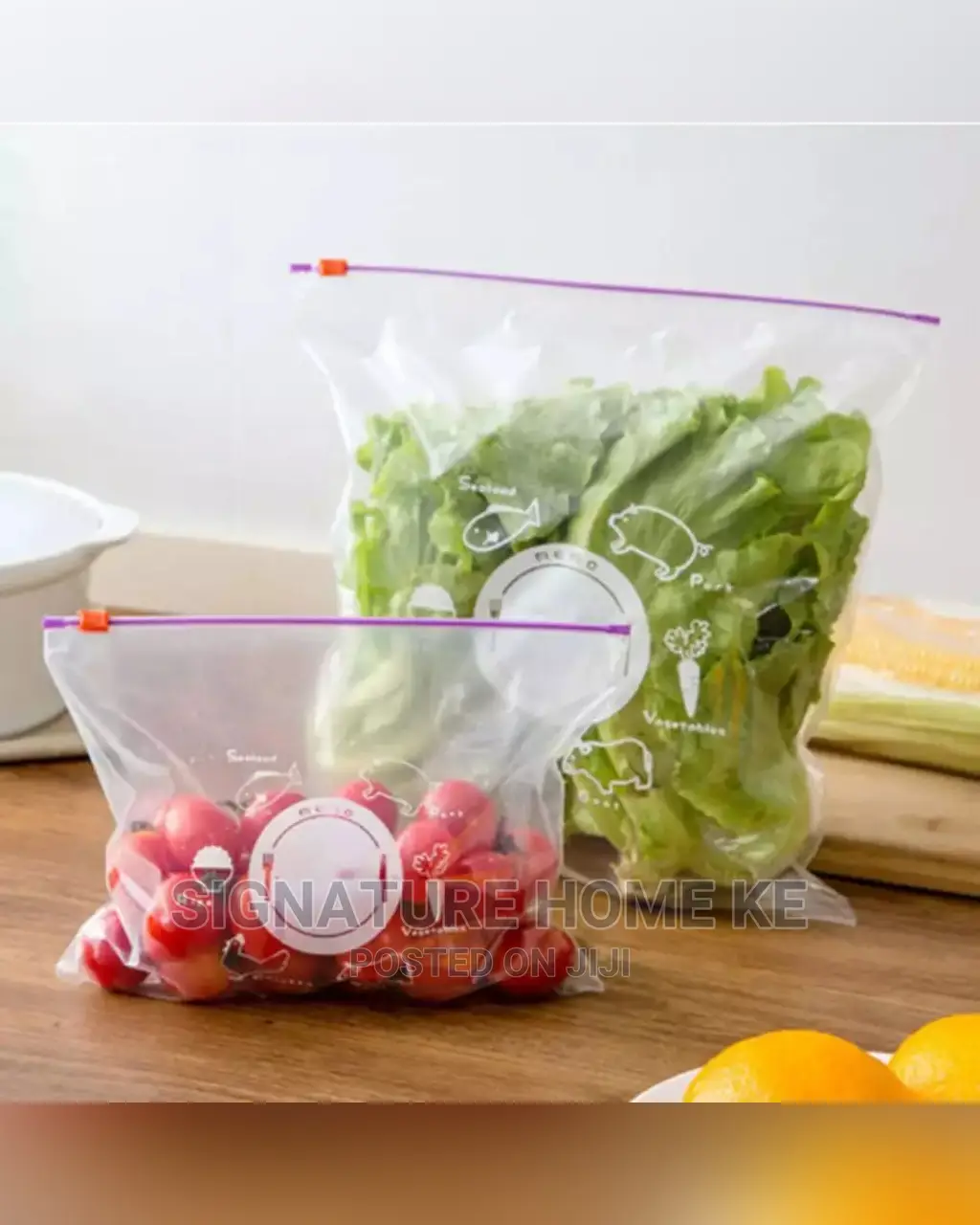 1kg,2kg 20pcs Reusable Ziplock Bags