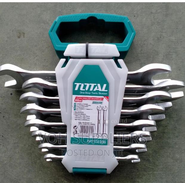 8pcs Double Open End Spanner Set - main view