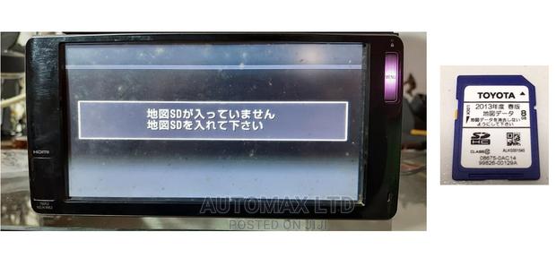 Original NSLN-W62 Memory SD Card: For Toyota Radio