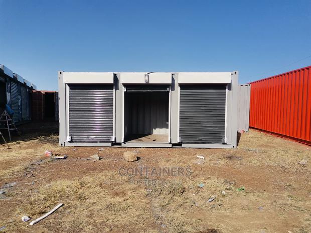 20ft Container Stall Ready for Delivery at Kakamega - main view