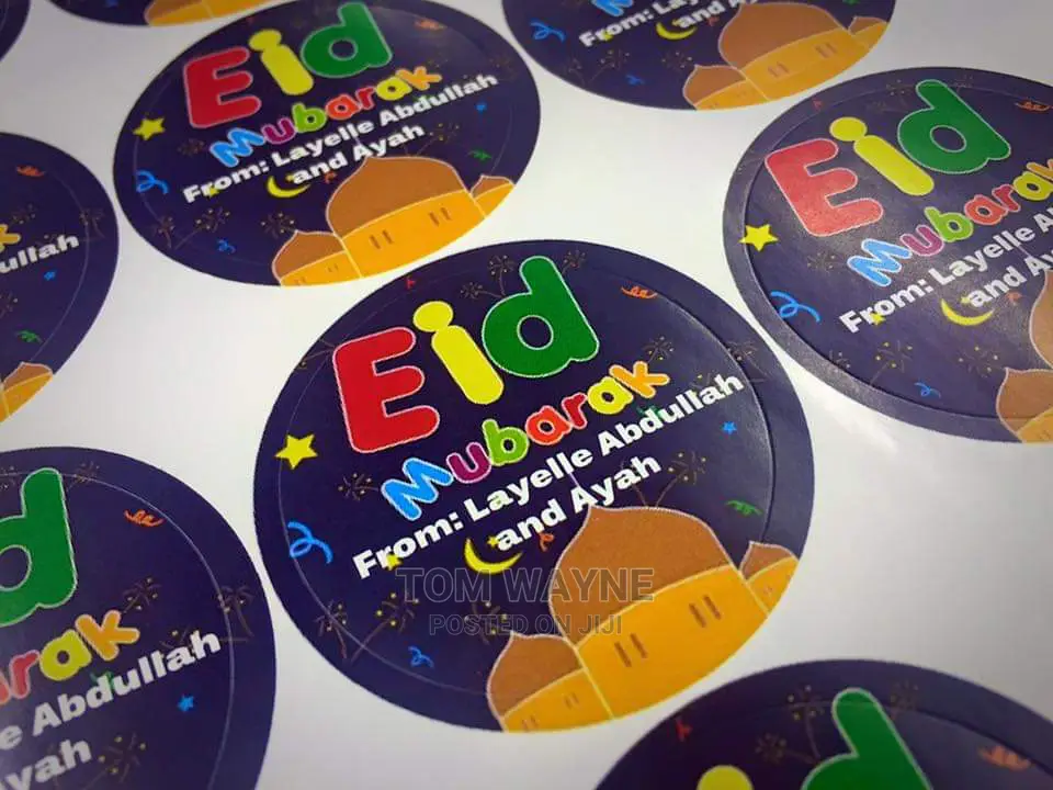Round Stickers Printing