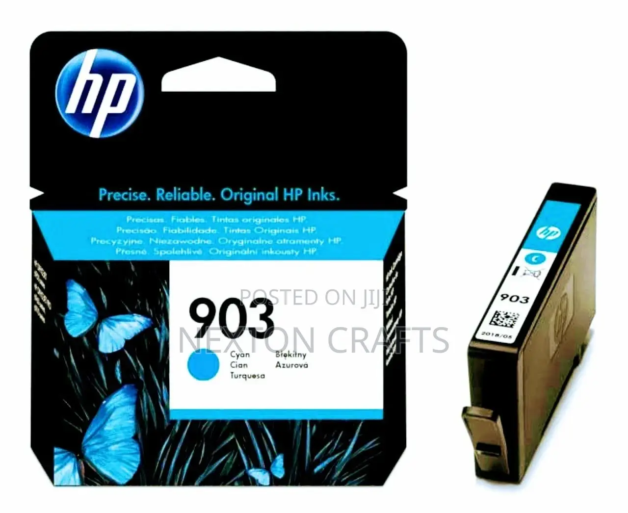 HP 903 Cyan Ink Cartridge