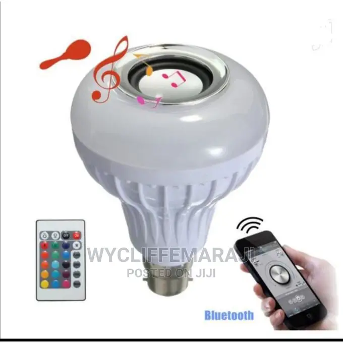 Wireless Bluetooth Speaker Light Bulb Music