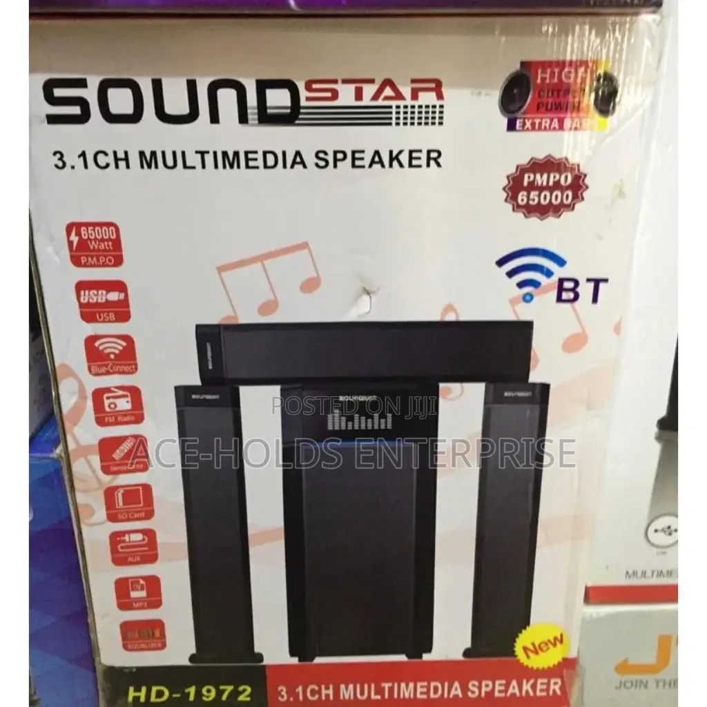 Sound Star 3.1 Ch Hd-1972 Sound System 65000watts.
