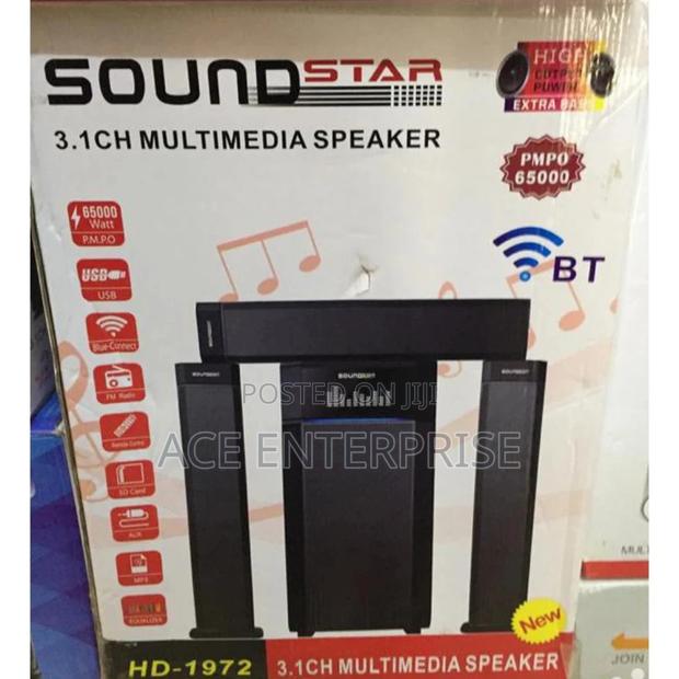 3.1ch Multimedia Speaker Sound Star Hd-1972 65000watts. - main view