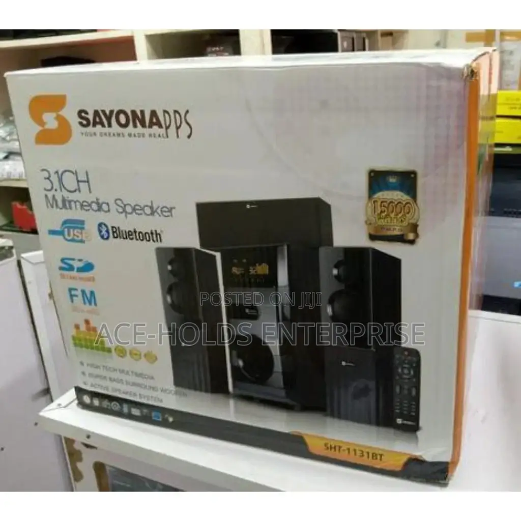 Sht-1131bt Sayona Sound System 15000 Watts.