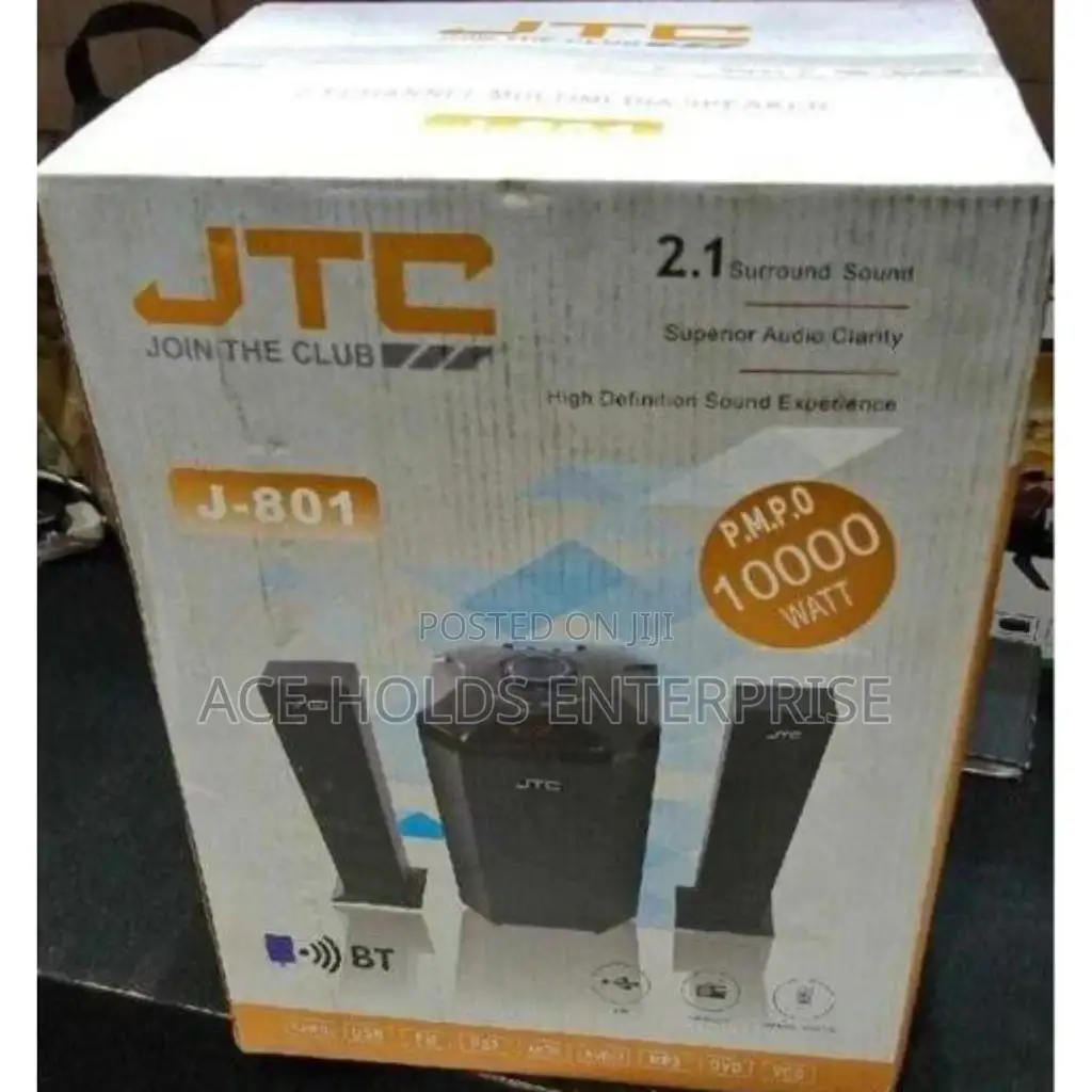 JTC J-801 2.1 Ch Sound System