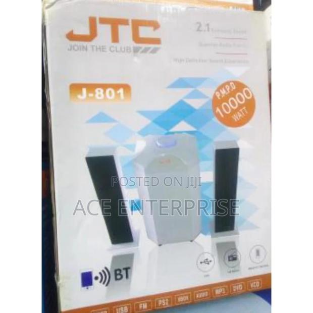 White 2.1 Ch JTC J-801 10000 Watts Multimedia Sound System - main view