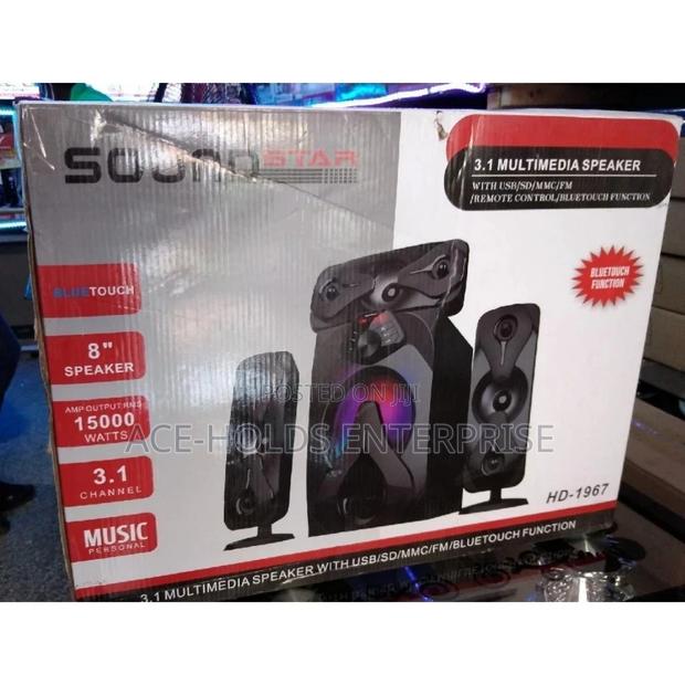 3.1ch 15000 Watts Sound Star Hd-1967 Multimedia System.