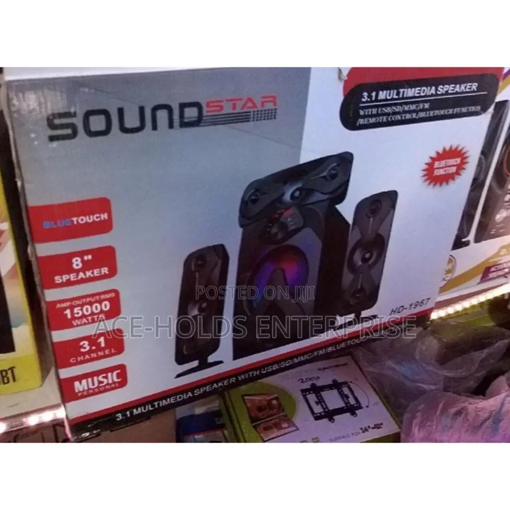 Sound Star Hd-1967 Multimedia 15000 Watts 3.1ch Sound System