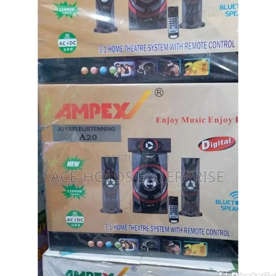 Quality Ampex A20 Homethearte System Sound System.