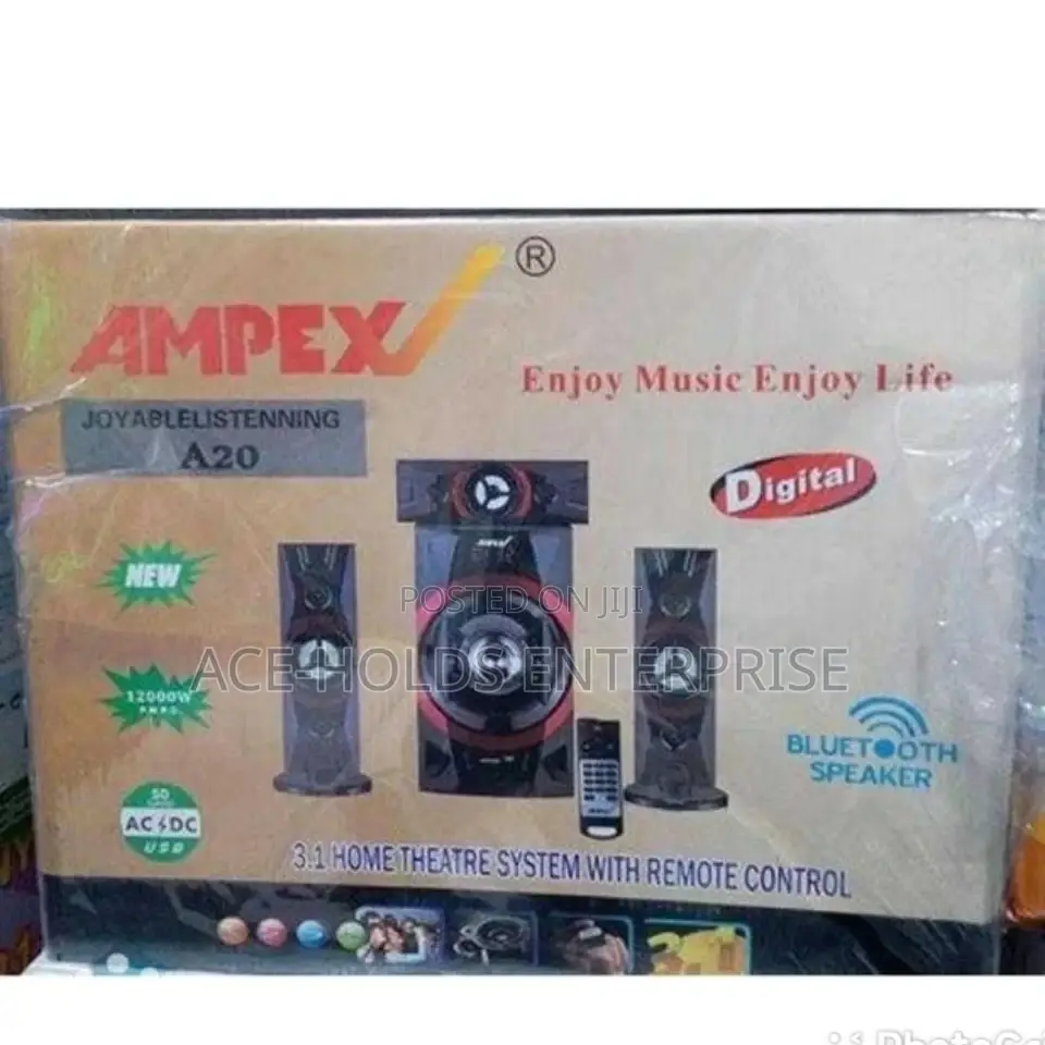 Genuine Ampex A20 Hometheater Sound System.