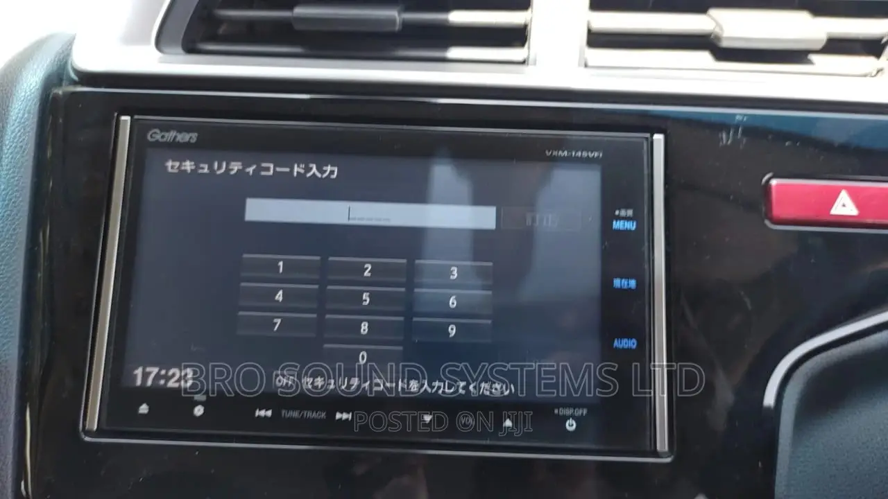 GATHERS VXM Radio Stereo Unlock Password Pin