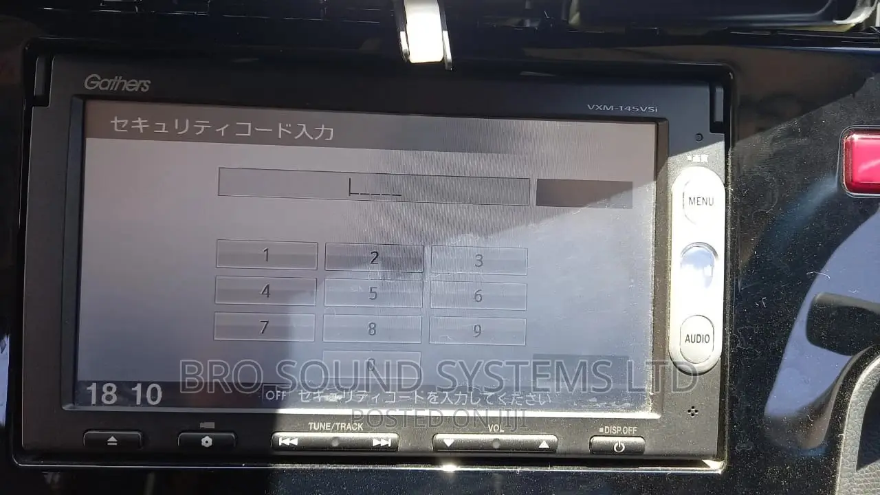 GATHERS VXM Radio Stereo Unlock Password Pin