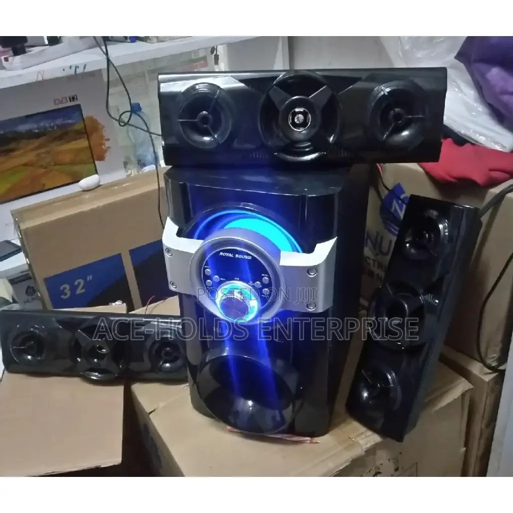 3.1 Royal Sound 210 Multimedia 12000 Watts Sound System.