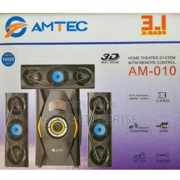 3.1 Ch Amtec AM-010 Homethearte System 10000 Watts System. - main view