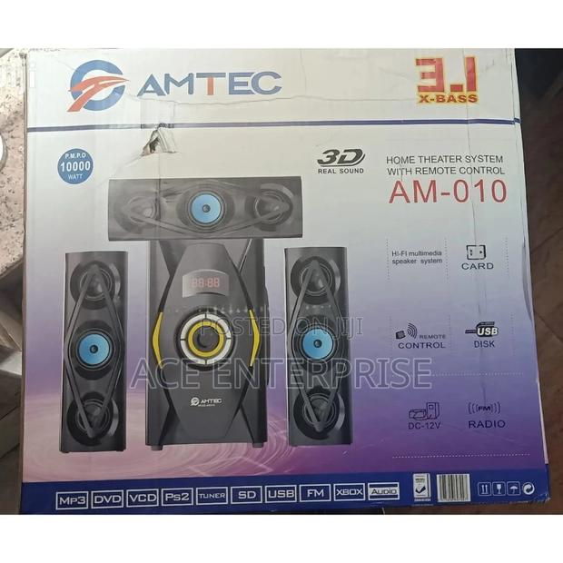 3.1 Ch Amtec AM-010 Home Theater 10000 Watts Sound System.