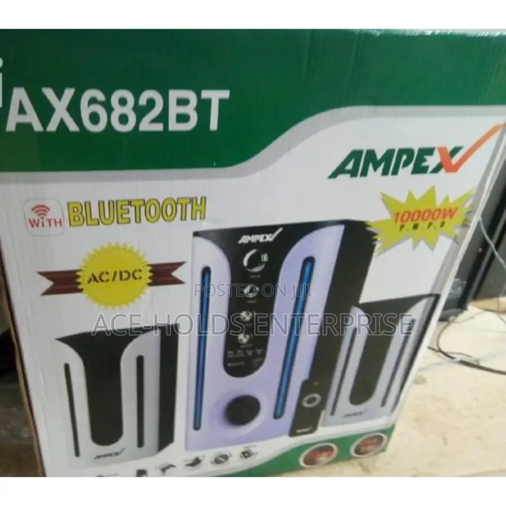 2.1ch AX682BT 10000 Watts Ampex Homethearte.