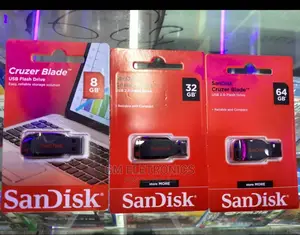 Original Sandisk Cruzer Blade USB Flash Disks.