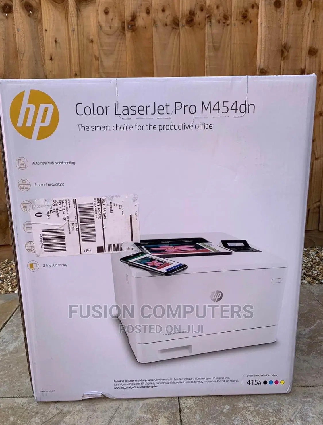 HP Color Laserjet Pro M454dn Printer