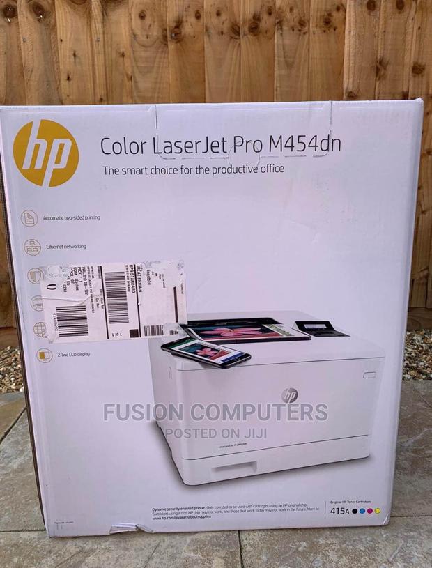 HP Color Laserjet Pro M454dn Printer - main view