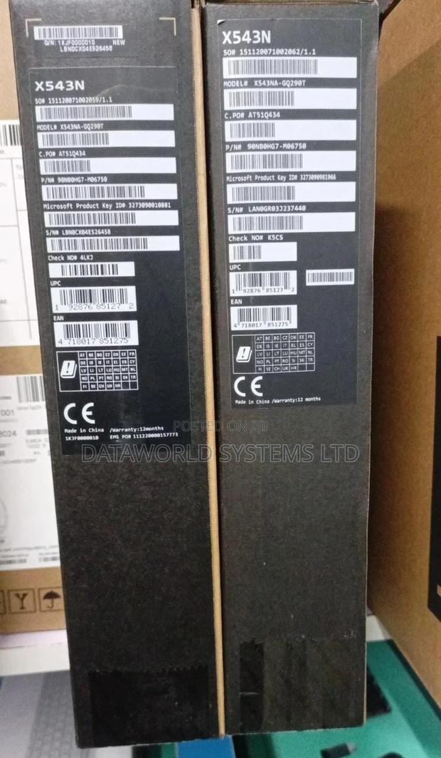 New Laptop Asus 4GB Intel Celeron 1T - main view