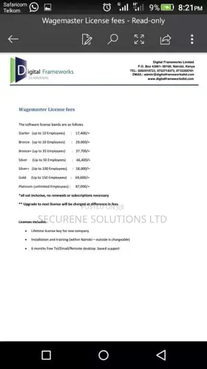Pay Roll Services Wage Master 5