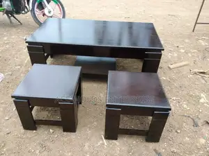 Wooden Coffee Table 3 in 1