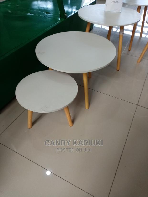 White Aemes Table Set - main view