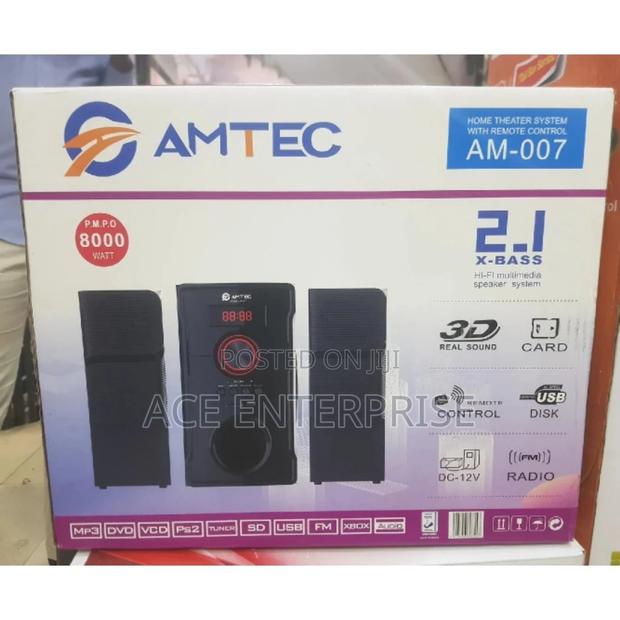 2.1ch 10000 Watts Amtec AM-007 Sound System Subwoofer - main view