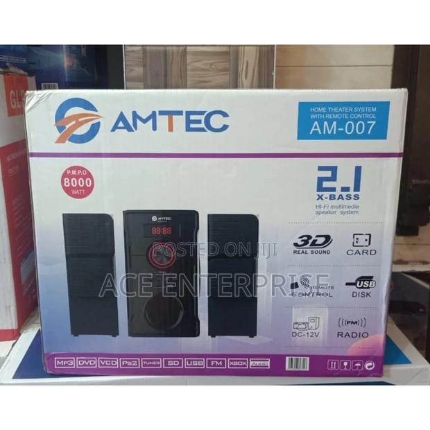 Amtec AM-007 Subwoofer 10000 Watts 2.1ch Sound System