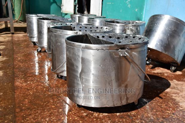 Stainless Steel Mop Buckets (Small Size)
