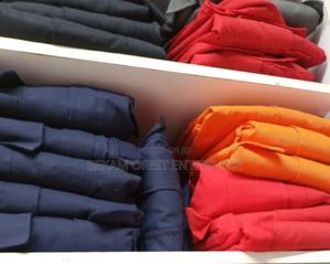 Navy Blue And Orange Overalls Now In Stock - main view