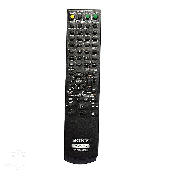 Sony Home Theater Remote
