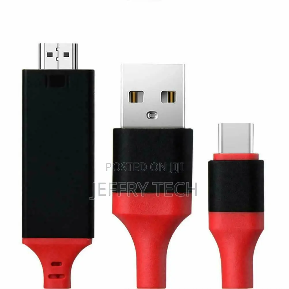 2M USB Type C to HDMI HDTV AV TV Cable Adapter for Samsung G