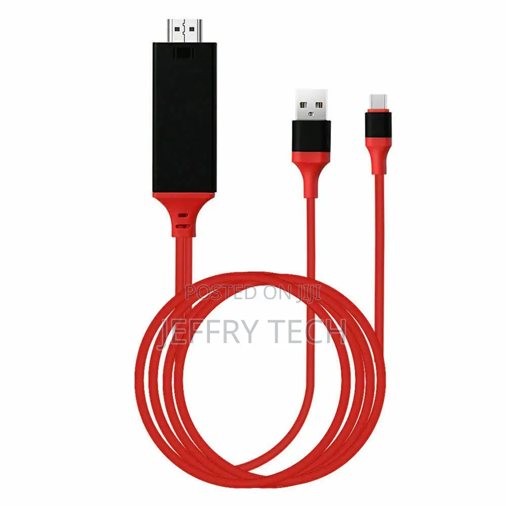 2M USB Type C to HDMI HDTV AV TV Cable Adapter for Samsung G