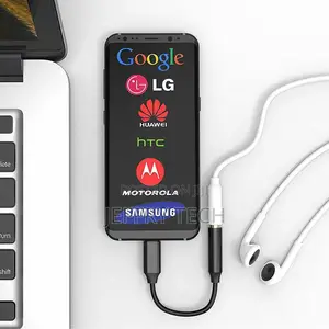 USB Type C to 3.5mm Headphone Audio Aux Stereo Cable Adapter