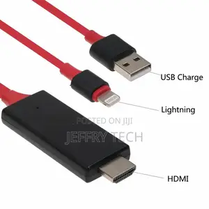 8pin to HDMI HDTV AV TV Adapter Video Output Cable for iPad